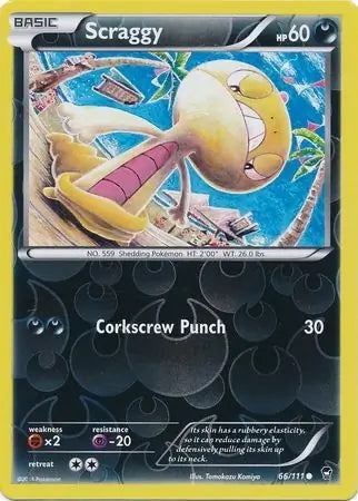 Furious Fists Scraggy #66/111 reverse holo